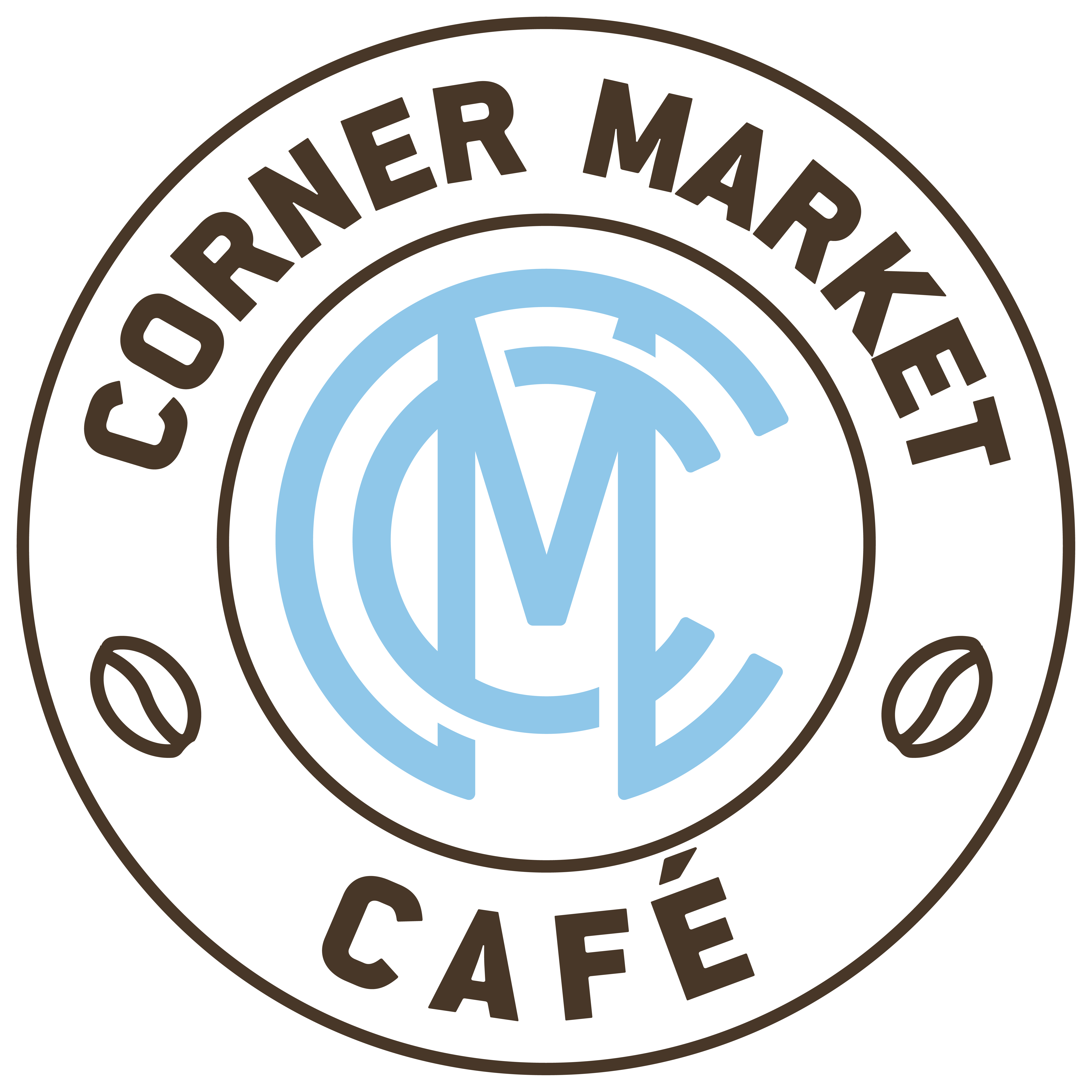 Corner Makret Cafe Logo